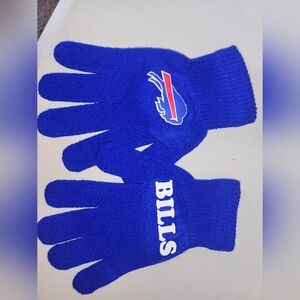 Blue Buffalo Bills Knit Gloves